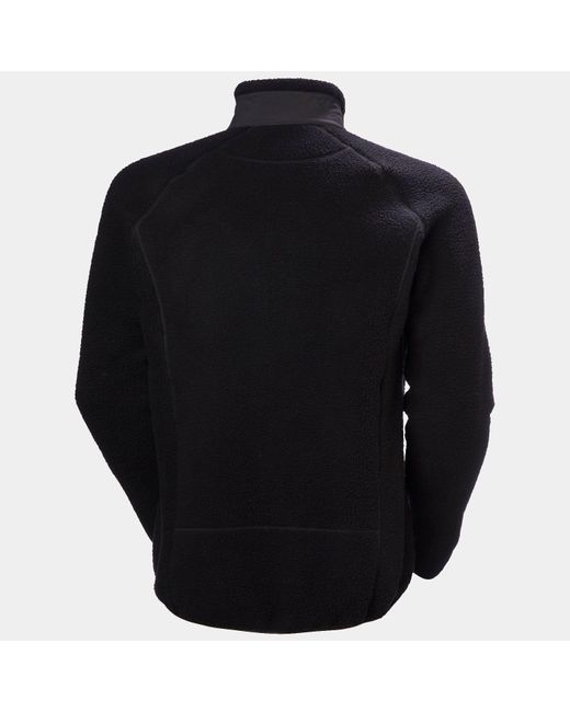 Helly Hansen Black Helly-hansen Panorama Pile Block Jacket for men