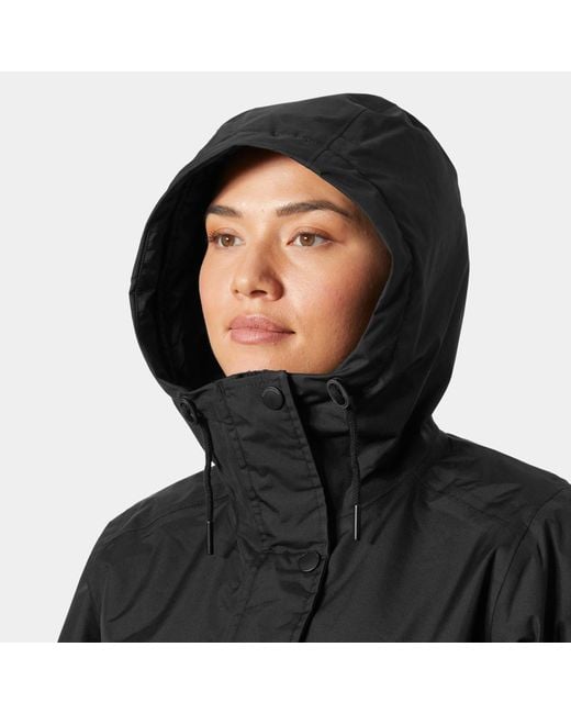 Helly Hansen Black Classic Insulated Trench
