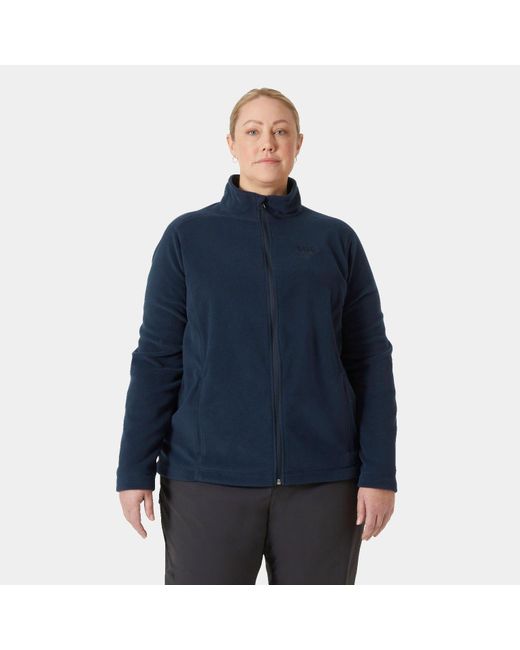 Helly Hansen Blue Daybreaker Fleece Jacket Plus
