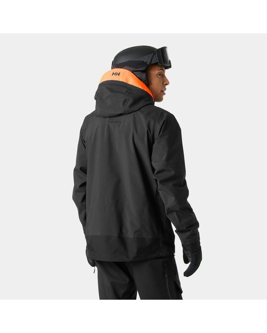 Helly Hansen Black Sogn Patrol Shell Jacket for men