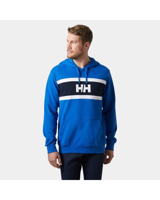 Helly Hansen Salt cotton hoodie in Blue für Herren