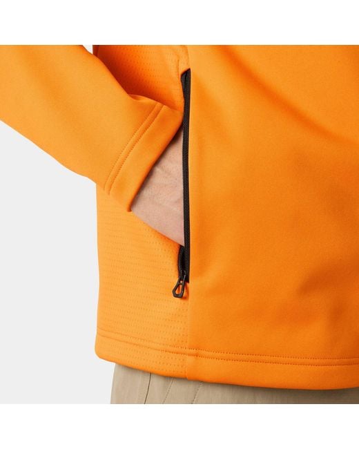 Helly Hansen Orange Hp Fleece Jacket for men