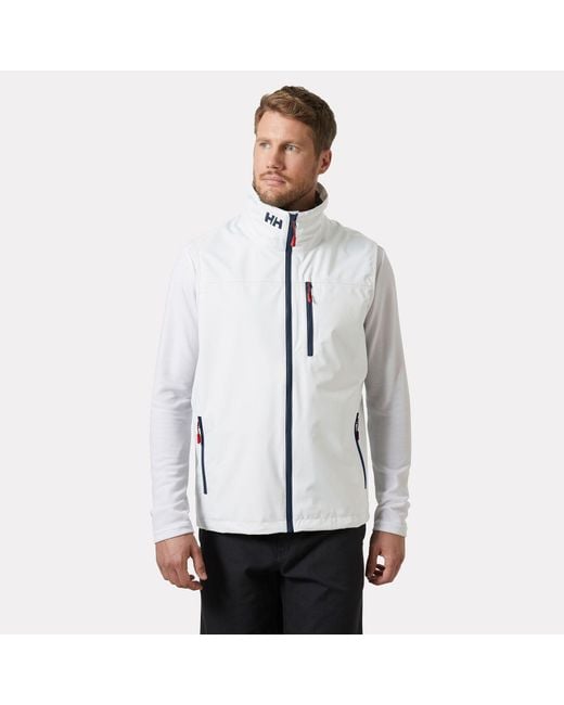Helly Hansen Gray Crew Vest 2.0 for men