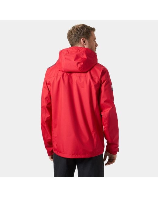 Helly Hansen Red Crew Hooded Jacket 2.0 for men