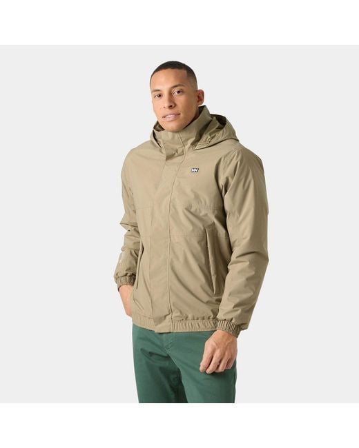 Helly Hansen Green Smoegen Insulated Rain Jacket for men