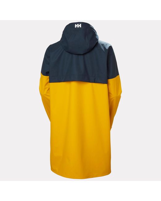 Helly Hansen Yellow Moss Block Pu Raincoat