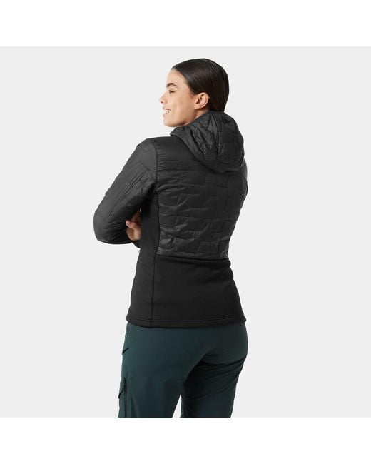 Helly Hansen Black W Lifaloft Hybrid Insulator Jacket