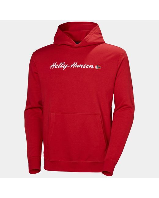 Helly Hansen Herren Core Sweat-Hoodie in Red für Herren