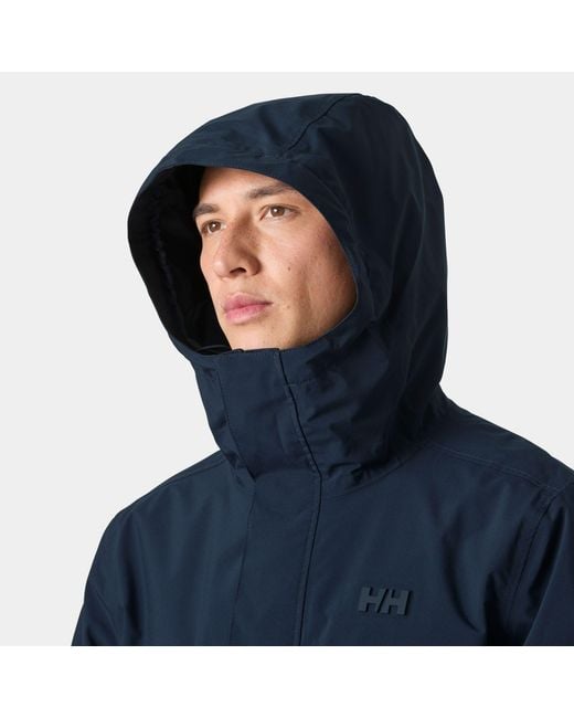 Helly Hansen Blue Brussel Raincoat for men