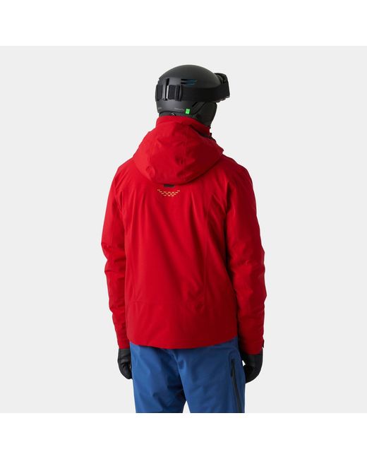 Helly Hansen Alpha Lifaloft Lightweight Ski Jacket Red for men