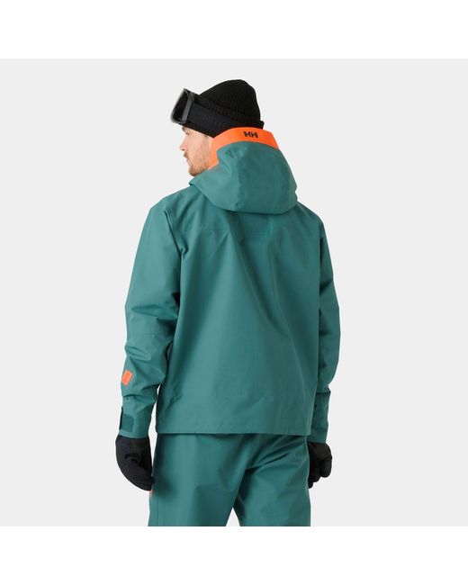 Helly Hansen Green Emiko Shell Jacket for men