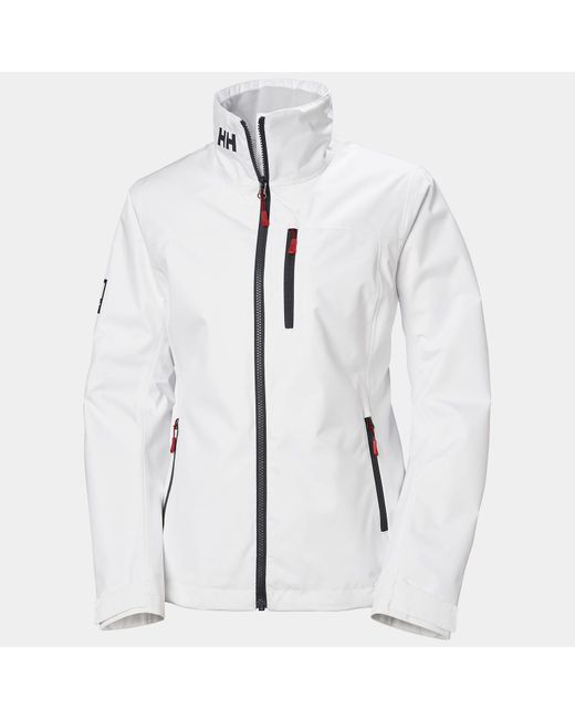 Crew Sailing Jacket 2.0 Mujer Helly Hansen de color Gray