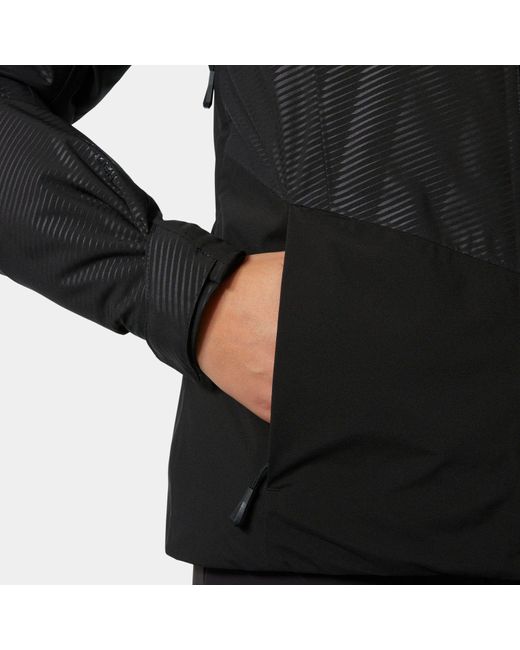 Helly Hansen Black Val-D'Isère 3.0 Jacket