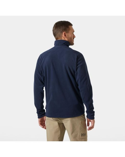 Helly Hansen Blue Daybreaker Full Zip Fleece Jacket for men