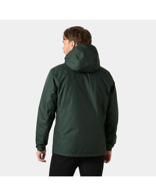 Helly Hansen Green Dubliner Insulated Lightweight Jacket for men