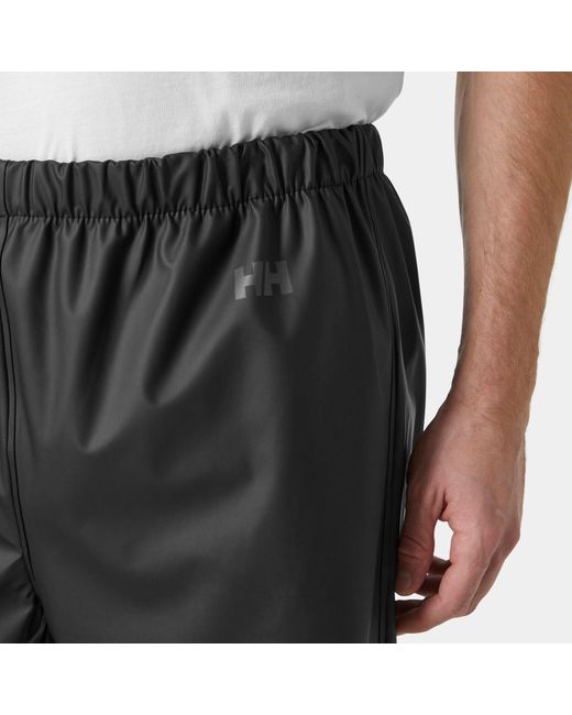 Helly Hansen Black Moss Durable Shell Pants for men
