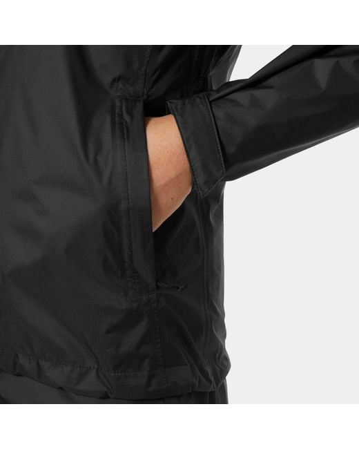 Helly Hansen Black Funktionsjacke W LOKE JACKET wind- und wasserdicht