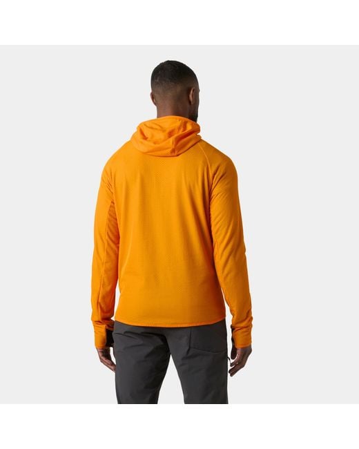 Helly Hansen Orange Odin Breeze Hooded Fleece for men