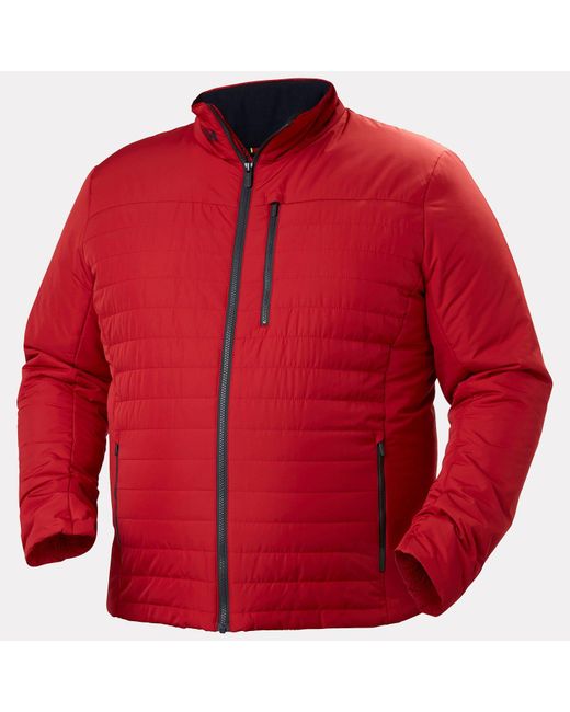 Helly Hansen Red Crew Insulator Sailing Jacket 2.0 for men