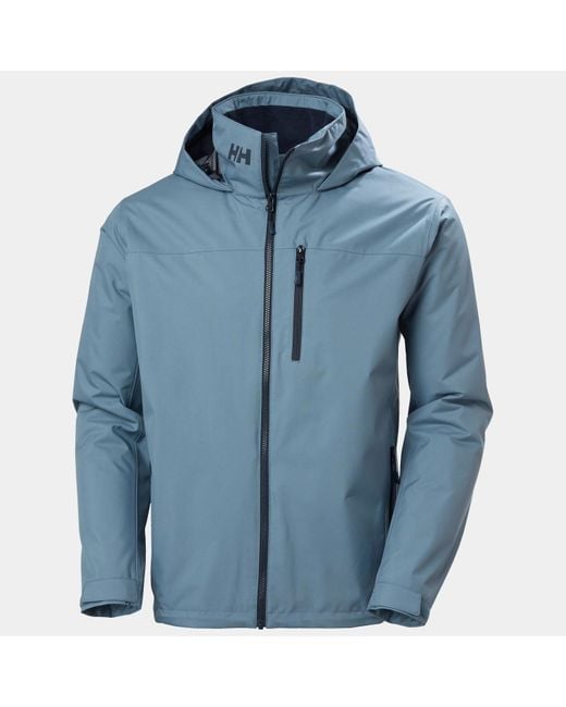 Helly Hansen Blue Crew Hooded Midlayer Jacket 2.0 for men