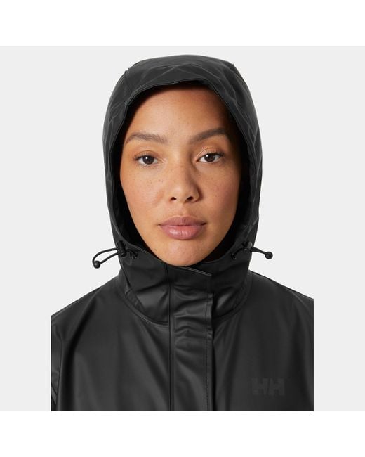 Helly Hansen Women's Moss Iconic Waterproof Rain Jacket Black