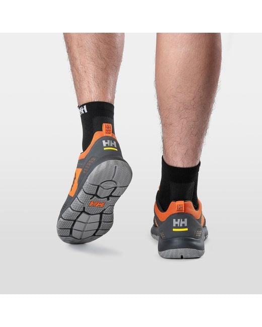 Helly Hansen Orange Skagen F1 Offshore Sailing Shoes for men