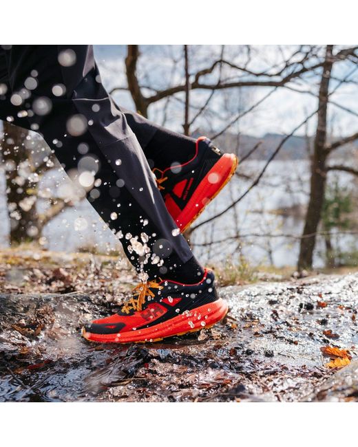 Helly Hansen Red Skyhawk Trail Running Shoes for men