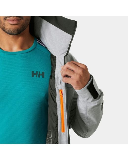Helly Hansen Gray Garibaldi 2.0 Waterproof Ski Jacket for men