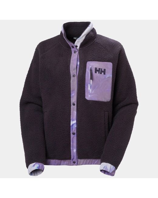 Helly Hansen Blue Imperial Pile Snap
