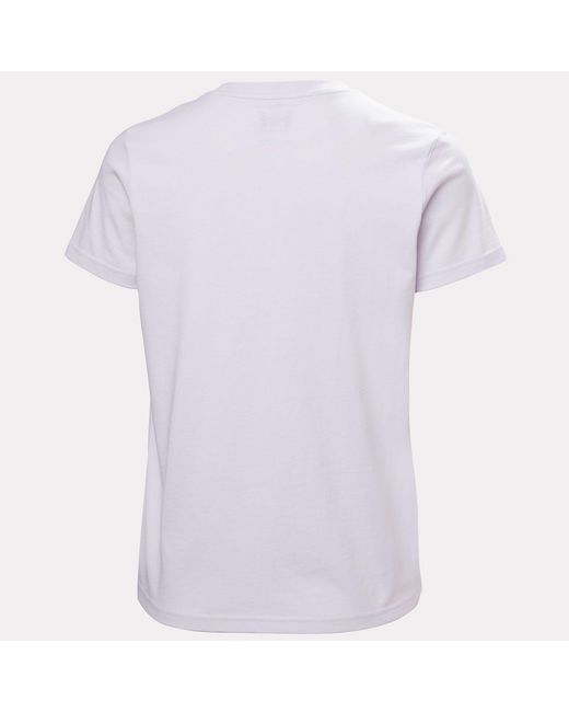 Helly Hansen White Hh Logo T-Shirt 3.0