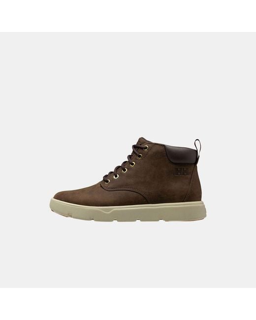 Helly Hansen Brown Pinehurst Leather Sneaker Boots for men