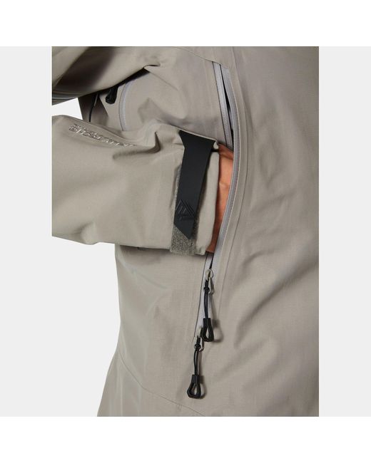 Helly Hansen Gray Odin 9 Worlds 3.0 Shell Jacket