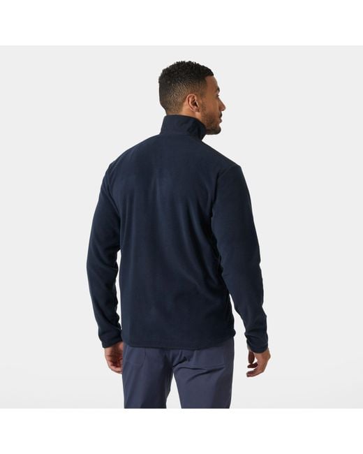 Helly Hansen Blue Daybreaker Block Microfleece Jacket for men