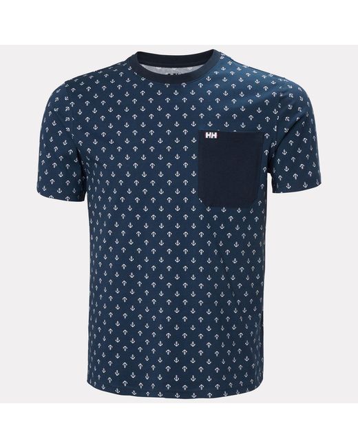 Helly Hansen Blue Hudson T-Shirt for men