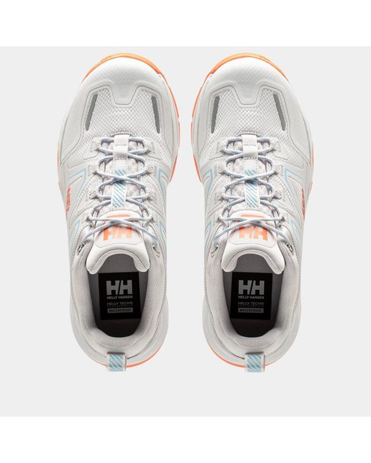 Helly Hansen White Cascade Low Lightweight Helly Tech Boots