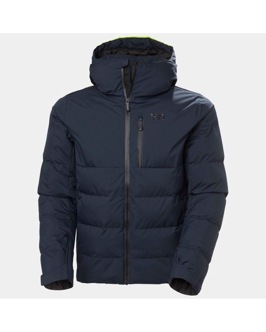 Helly Hansen Blue Kvitfjell Race Puffy Ski Jacket for men