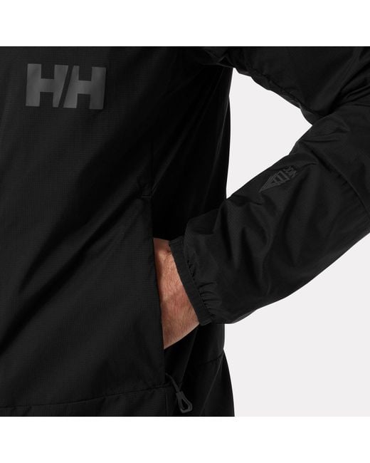 Helly Hansen Black Odin Backcountry Lightweight Hooded Insulator Jacket for men