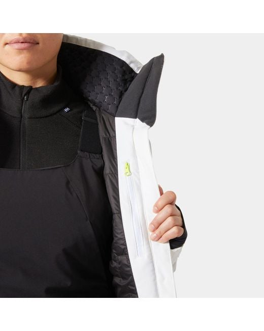 Helly Hansen Blue Alphelia Lightweight Lifaloft Ski Jacket