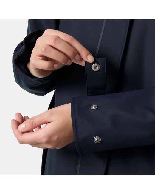 Helly Hansen Blue Moss Insulated Pu Coat