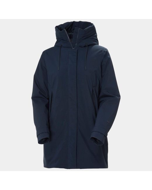 Victoria Insulated Mid Giacca Impermeabile di Helly Hansen in Blue