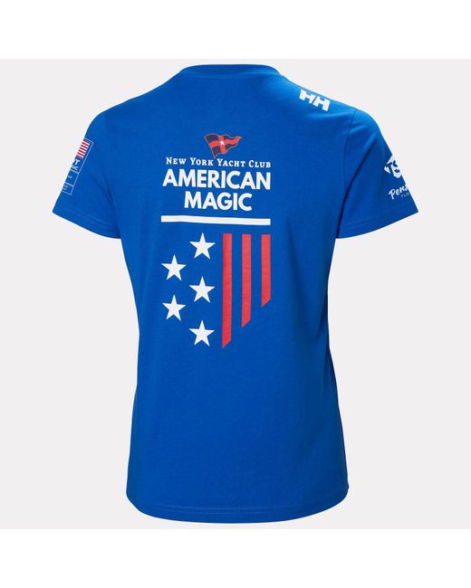 Helly Hansen Blue American Magic Cotton T-Shirt