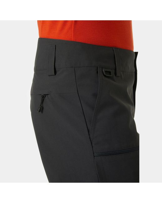 Helly Hansen Black Crewline Cargo Shorts 2.0 for men
