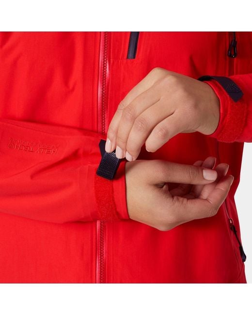 Helly Hansen Red Odin 9 Worlds 3.0 Shell Jacket