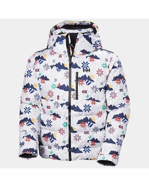 Helly Hansen Blue Kvitfjell Race Puffy Ski Jacket for men