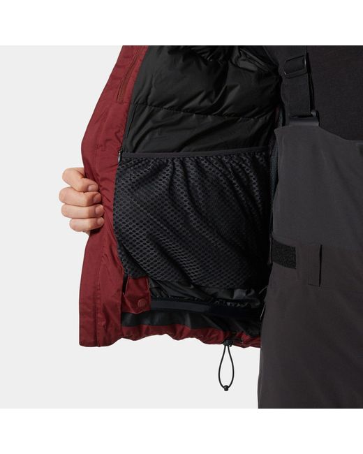 Helly Hansen Red Kvitfjell Race Puffy Ski Jacket for men