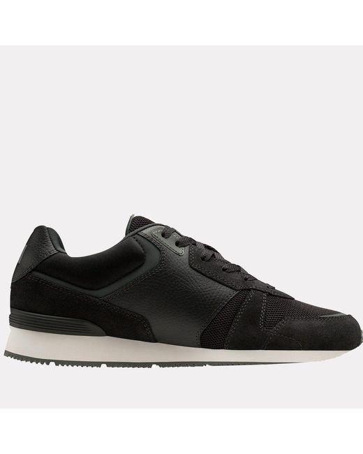 Helly Hansen Black Anakin Leather 2.0 Sneaker for men