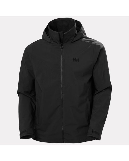 Helly Hansen Black Hp Racing Hooded Jacket 2.0 for men