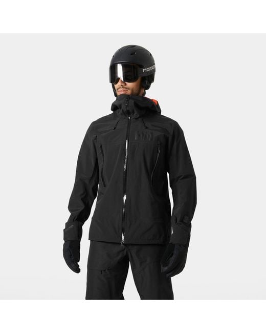 Helly Hansen Black Sogn Shell 2.0 Shell Jacket for men