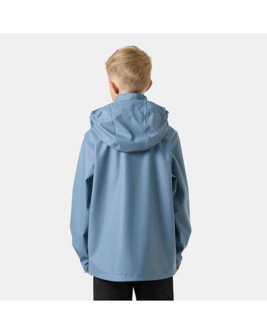 Helly Hansen Blue Junior's Moss Classic Helox Rain Jacket