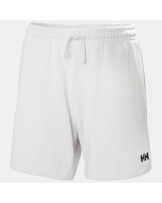 Hh Terry Loop Shorts Hombre Helly Hansen de hombre de color White